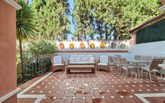 Beachside villa near Puerto Banus