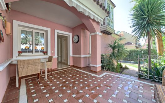 Beachside villa near Puerto Banus