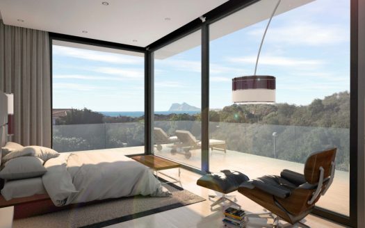 Contemporary villa with Sea Views