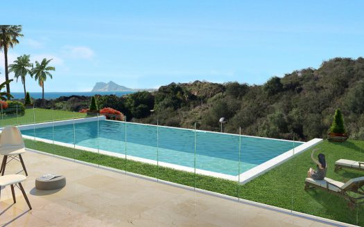 Contemporary villa with Sea Views