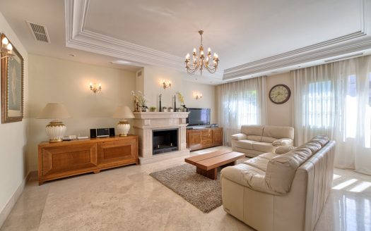 Beachside villa near Puerto Banus