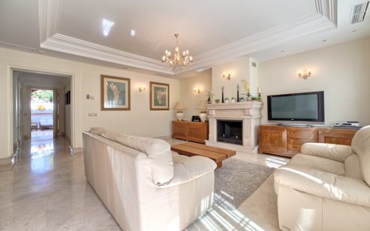 Beachside villa near Puerto Banus