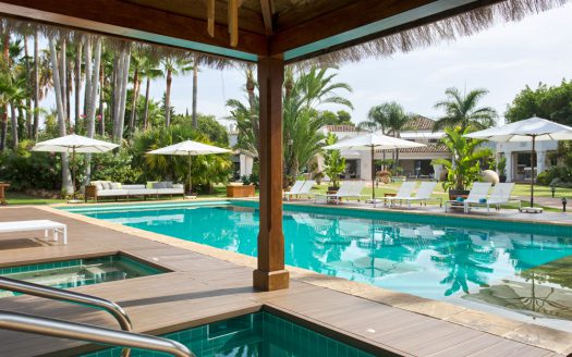 Luxury beach-side villa for sale in Guadalmina Costa del Sol