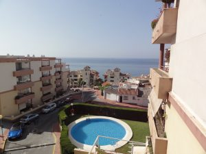 Terrace view sea
