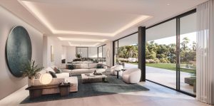 The main living room