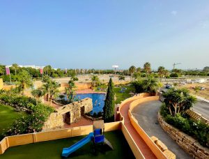 La Corona San Pedro childrens playground and swimming pool