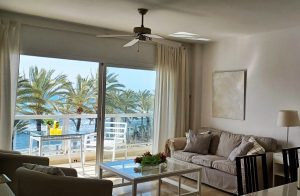 two-bedroom apartment for rent at the Marbella beachfront