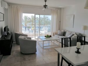 Apartamento alquiler primera línea playa Marbella