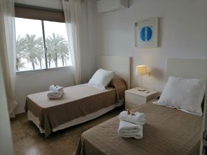 two-bedroom apartment for rent at the Marbella beachfront